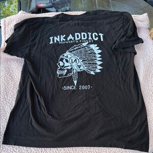 Ink Addict Midwest Finest Graphic T-shirt